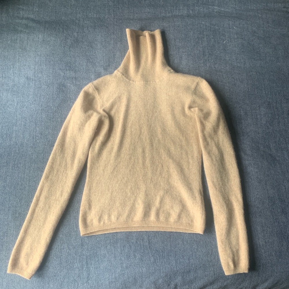 Lightly Worn 100% Cashmere Turtleneck